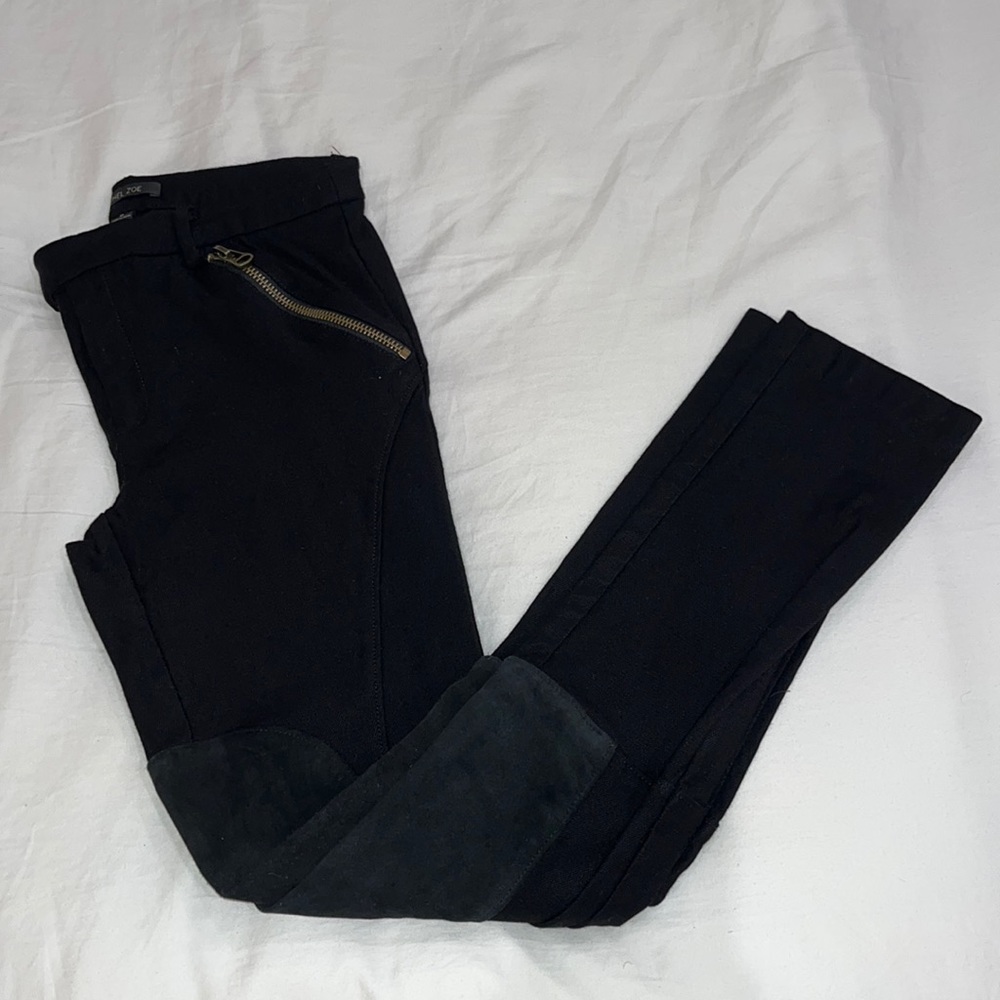 Rachel Zoe black riding pant, size 0